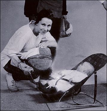 Mesec dana posle porođaja Vera Jeftimijades je nastavila da se takmiči